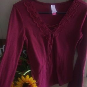 Romantic bell sleeve blouse